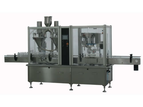 GSF30/2 Automatic Powder Filling Capping Machine